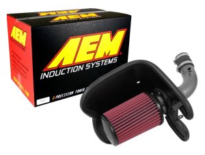 Chevrolet Cruze Performance Air Intake - AEM Induction - Cold Air Intake - Gunmetal Gray - `17-`19